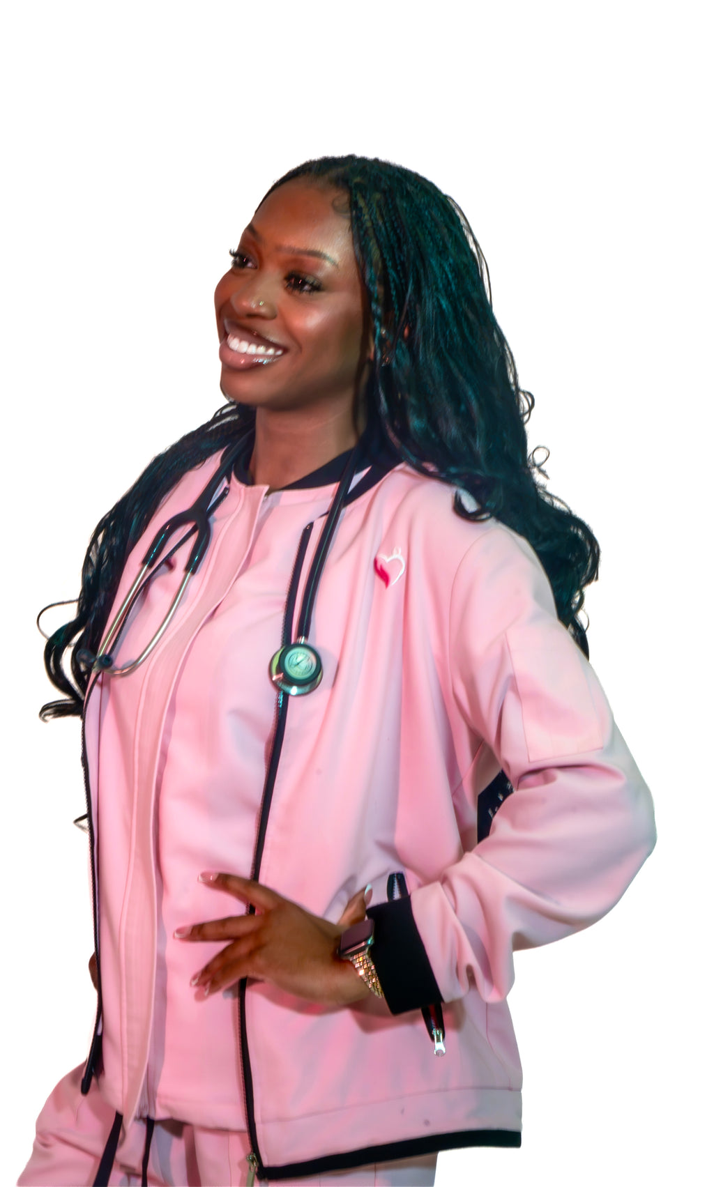 Empire pink jacket